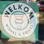 Welkom Toilet Sticker