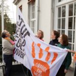Vlag Orange The World Bilthoven